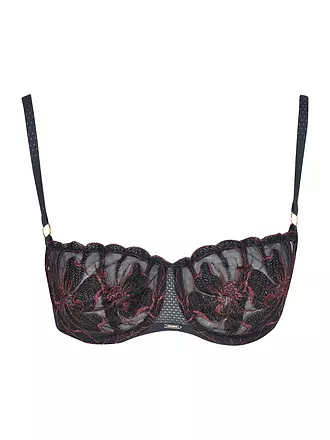 CHANTELLE | BH mit Bügel FLEURS SIGNATURE sailing blue lurex | 